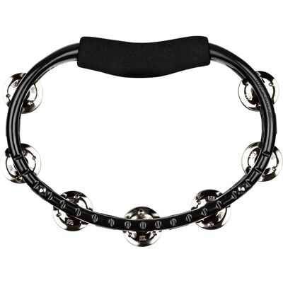 2015 Meinl ABS Hand Held Tambourine Steel Jingles Black 2015 Meinl ABS Hand Held Tambourine Steel Jingles Black