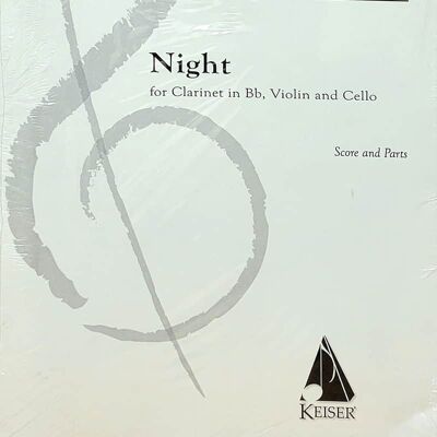 Hal Leonard David Stock - Night - for Clarinet in Bb, Violin a... Hal Leonard David Stock - Night - for Clarinet in Bb, Violin a...