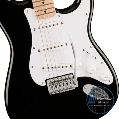 2024 Squier Squier Sonic Stratocaster - Black 2024 Squier Squier Sonic Stratocaster - Black