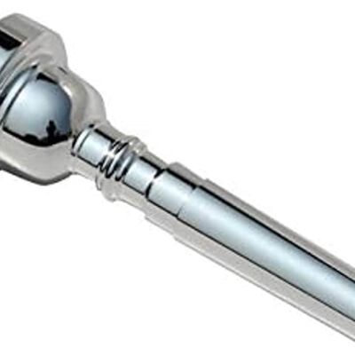 Unbranded Silver Plated Bb Trumpet Mouthpiece,5c Unbranded Silver Plated Bb Trumpet Mouthpiece,5c