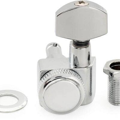 Unbranded 18:1 Ratio 2-Pin Full Sealed Locking Machine Head Tr... Unbranded 18:1 Ratio 2-Pin Full Sealed Locking Machine Head Tr...