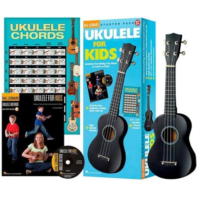 Hal Leonard Hal Leonard Soprano Ukulele for Kids Starter Pack Hal Leonard Hal Leonard Soprano Ukulele for Kids Starter Pack