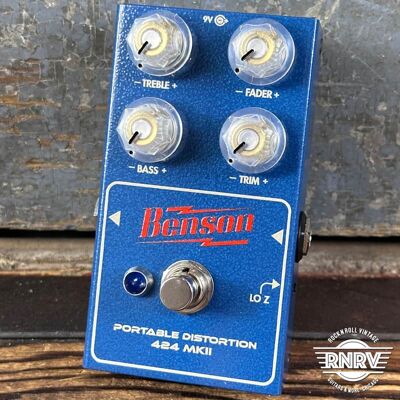 Benson Amps Portable Distortion 424 MKII Benson Amps Portable Distortion 424 MKII