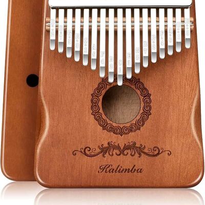 Unbranded Kalimba Thumb Piano 17 Keys, Finger Piano Musical In... Unbranded Kalimba Thumb Piano 17 Keys, Finger Piano Musical In...