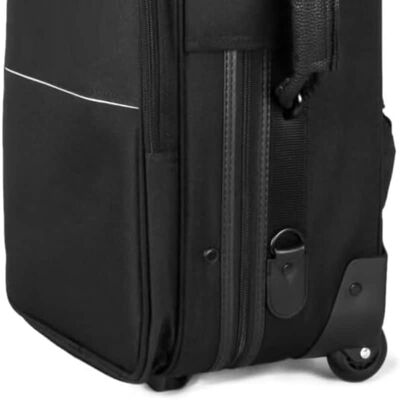 Unbranded Lightweight Alto Saxophone Rolling Case with Wheels,... Unbranded Lightweight Alto Saxophone Rolling Case with Wheels,...