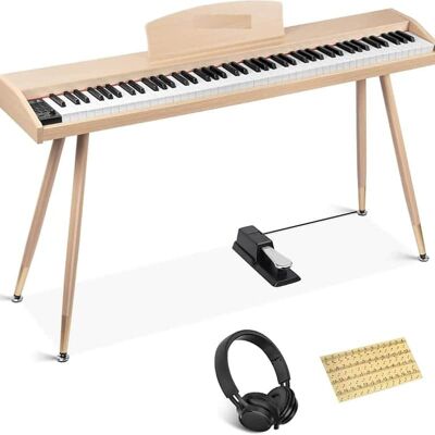 Unbranded Digital Piano Keyboard for Beginners, Full Size 88 K... Unbranded Digital Piano Keyboard for Beginners, Full Size 88 K...