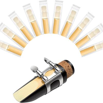 Unbranded 10pcs Bb Clarinet Reeds Strength 3.0 Individually Pa... Unbranded 10pcs Bb Clarinet Reeds Strength 3.0 Individually Pa...