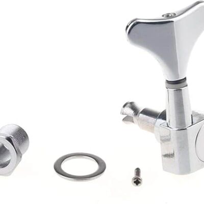 Unbranded 4 Inline Sealed Bass Tuners Tuning Pegs Keys Machine... Unbranded 4 Inline Sealed Bass Tuners Tuning Pegs Keys Machine...