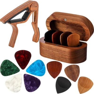Unbranded Guitar Capo and Pick Gift Set, Includes 1 Capo, 1 Pi... Unbranded Guitar Capo and Pick Gift Set, Includes 1 Capo, 1 Pi...