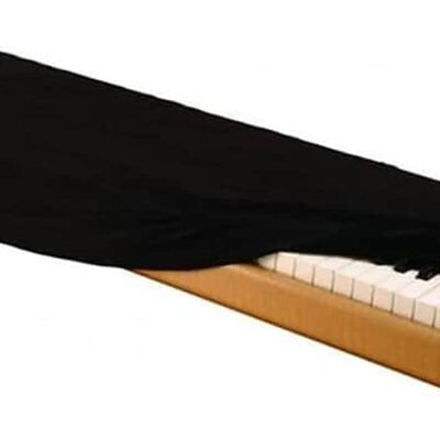 Unbranded Keyboard Dust Cover for 88 Key Keyboards, Black Unbranded Keyboard Dust Cover for 88 Key Keyboards, Black
