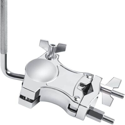 Unbranded L-Rod Cowbells Cymbal Clamp, Heavy-Duty Cowbell Moun... Unbranded L-Rod Cowbells Cymbal Clamp, Heavy-Duty Cowbell Moun...