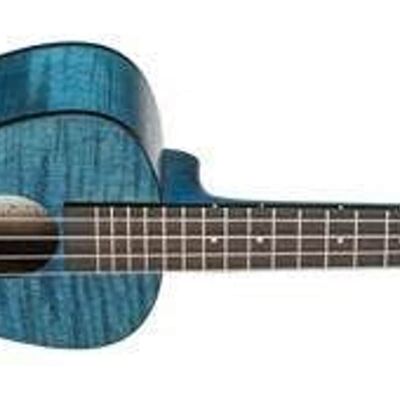 Kala Kala KA-CEM Exotic Mahogany Concert Ukulele (Blue) Kala Kala KA-CEM Exotic Mahogany Concert Ukulele (Blue)