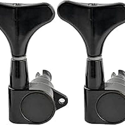 Unbranded 4 Inline Sealed Bass Tuners Tuning Pegs Keys Machine... Unbranded 4 Inline Sealed Bass Tuners Tuning Pegs Keys Machine...
