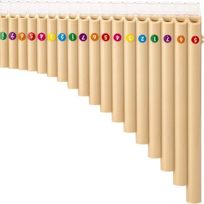 Unbranded 18 Pipes Pan Flute C Key - Beginner-Friendly Instrum... Unbranded 18 Pipes Pan Flute C Key - Beginner-Friendly Instrum...