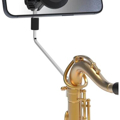 Unbranded Magnetic Saxophone Lyre Phone Holder, Alto Saxophone... Unbranded Magnetic Saxophone Lyre Phone Holder, Alto Saxophone...