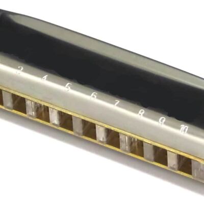Unbranded Harmonica Key of G, 10 Holes 20 Tones, Diatonic Blue... Unbranded Harmonica Key of G, 10 Holes 20 Tones, Diatonic Blue...