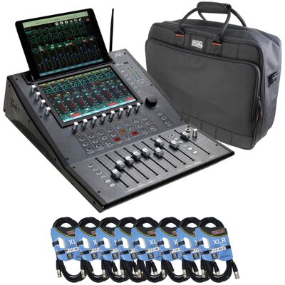 Unknown Peavey Aureus 28-channel Digital Mixer, Gator G-MIXERB... Unknown Peavey Aureus 28-channel Digital Mixer, Gator G-MIXERB...