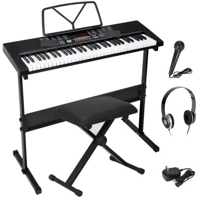 Unbranded 61 Key Electronic Keyboard Piano Organ with Micropho... Unbranded 61 Key Electronic Keyboard Piano Organ with Micropho...