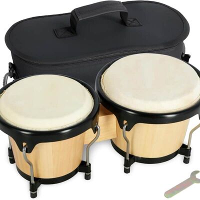 Unbranded Bongo Drum 6 and 7 Set for Beginners Students Adul... Unbranded Bongo Drum 6 and 7 Set for Beginners Students Adul...