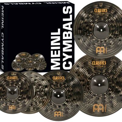 Meinl Meinl Classics Custom Dark Cymbal Set with Free 18-Inch... Meinl Meinl Classics Custom Dark Cymbal Set with Free 18-Inch...