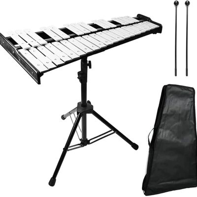 Unbranded 32 Note Glockenspiel Xylophone Bell Kit, Percussion ... Unbranded 32 Note Glockenspiel Xylophone Bell Kit, Percussion ...