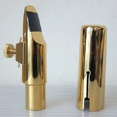 Unbranded Gold Plated Saxophone Mouthpiece Unbranded Gold Plated Saxophone Mouthpiece