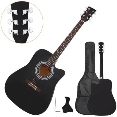 Unbranded Rosewood 41" Full Size Adult 6 Strings Cutaway Folk ... Unbranded Rosewood 41" Full Size Adult 6 Strings Cutaway Folk ...
