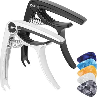 Unbranded 6-String Guitar Capo for Acoustic & Electric Uku... Unbranded 6-String Guitar Capo for Acoustic & Electric Uku...