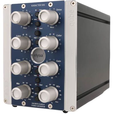 Elysia elysia karacter Qube 500 Series Saturator with Desktop ... Elysia elysia karacter Qube 500 Series Saturator with Desktop ...