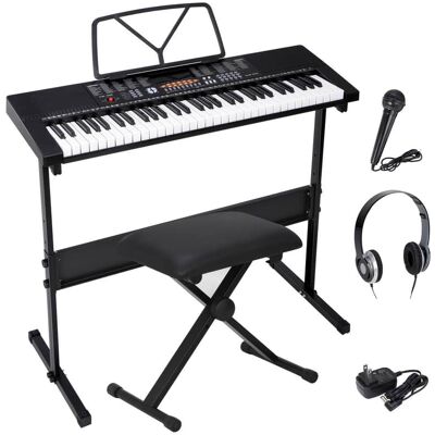 Unbranded 61-Key Electric Keyboard Piano For Beginners W/Headp... Unbranded 61-Key Electric Keyboard Piano For Beginners W/Headp...