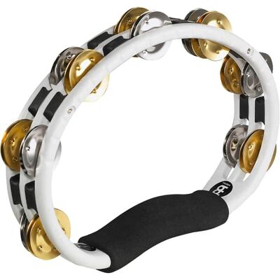 Meinl Meinl TMT1M-WH Hand Held Recording Combo ABS Tambourine... Meinl Meinl TMT1M-WH Hand Held Recording Combo ABS Tambourine...
