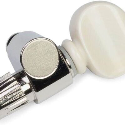 Unbranded 5th String Banjo Peg, Nickel with Ivoroid Knob Unbranded 5th String Banjo Peg, Nickel with Ivoroid Knob