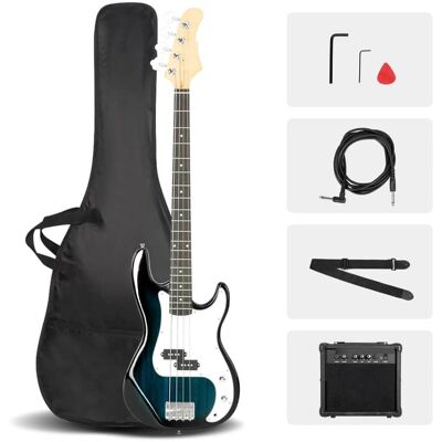 Unbranded 4 Strings Full Size Electric Bass Guitar Bass School... Unbranded 4 Strings Full Size Electric Bass Guitar Bass School...