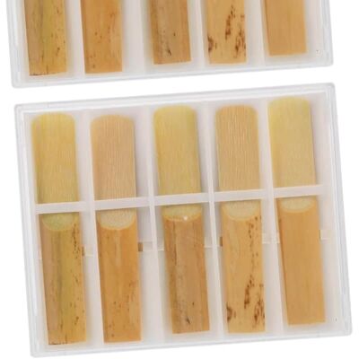 Unbranded 10pcs Bass Clarinet Reeds Saxophone Reeds Musical In... Unbranded 10pcs Bass Clarinet Reeds Saxophone Reeds Musical In...