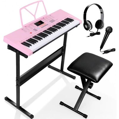 Unbranded Electric Keyboard Piano 61-Key w/Headphones, Microph... Unbranded Electric Keyboard Piano 61-Key w/Headphones, Microph...