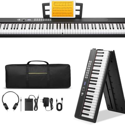Unbranded Keyboard Piano 88 Key Semi Weighted Portable Piano f... Unbranded Keyboard Piano 88 Key Semi Weighted Portable Piano f...