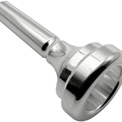 Unbranded Silver Plated Trombone Mouthpiece Small Shank Unbranded Silver Plated Trombone Mouthpiece Small Shank