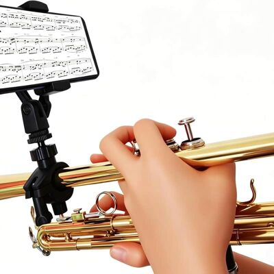 Unbranded Trumpet Lyre Universal Clip for Digital Sheet Music,... Unbranded Trumpet Lyre Universal Clip for Digital Sheet Music,...