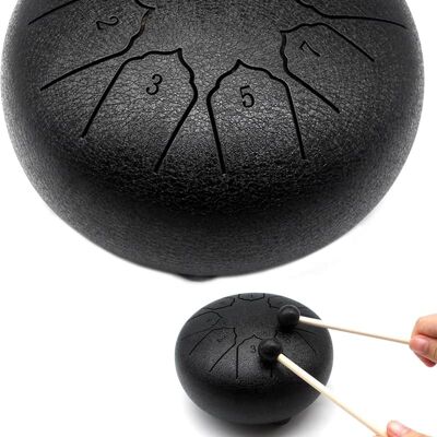 Unbranded Steel Tongue Drum 6 Inch 8 Notes Metal Hand Drum wit... Unbranded Steel Tongue Drum 6 Inch 8 Notes Metal Hand Drum wit...