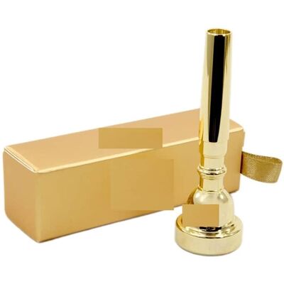 Unbranded Trumpet Mouthpiece for Bach Size Gold Plated High Qu... Unbranded Trumpet Mouthpiece for Bach Size Gold Plated High Qu...