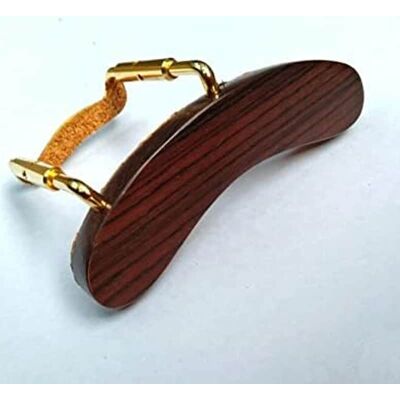 Unbranded Mandolin Armrest Rosewood wood with Golden color U c... Unbranded Mandolin Armrest Rosewood wood with Golden color U c...