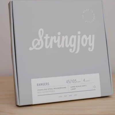 2023 Stringjoy Rangers Light Gauge (45-105) 4 String Long Sc... 2023 Stringjoy Rangers Light Gauge (45-105) 4 String Long Sc...