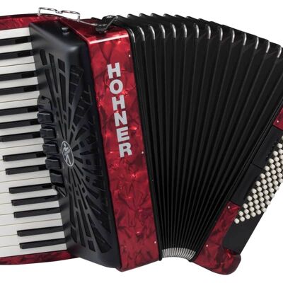 Hohner Hohner Bravo III 72-Bass Piano Accordion (Red) Hohner Hohner Bravo III 72-Bass Piano Accordion (Red)