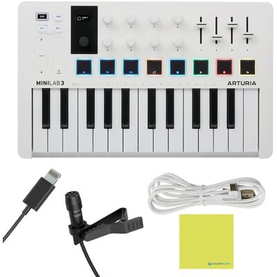 Arturia MINILAB 3 + MIRFAK MFA07 LIGHTNING MIC Arturia MINILAB 3 + MIRFAK MFA07 LIGHTNING MIC