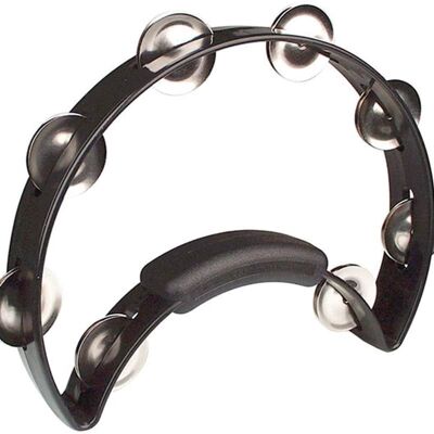 RhythmTech Rhythm Tech Solo Tambourine (RT1210 Black with Nick... RhythmTech Rhythm Tech Solo Tambourine (RT1210 Black with Nick...