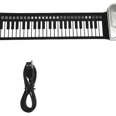 Unbranded Roll Up Piano,49 Keys Electric Piano Keyboard,Portab... Unbranded Roll Up Piano,49 Keys Electric Piano Keyboard,Portab...