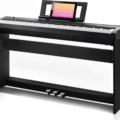 Unbranded Digital Piano 88 Key keyboard Weighted Piano with St... Unbranded Digital Piano 88 Key keyboard Weighted Piano with St...