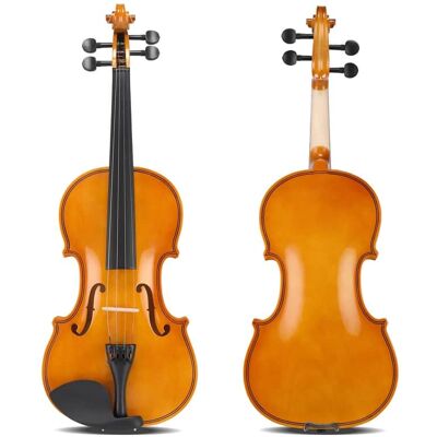 Unbranded 4/4 Full Size Acoustic Violin Set Adult Student With... Unbranded 4/4 Full Size Acoustic Violin Set Adult Student With...