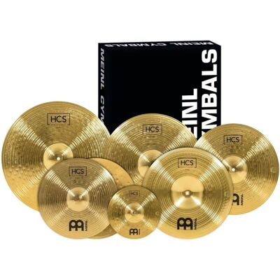 Meinl HCS Cymbal Super Set Complete 10/14/16/16/18/20 Meinl HCS Cymbal Super Set Complete 10/14/16/16/18/20