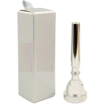 Unbranded Trumpet Mouthpiece for Bach Size Silver Plated Unbranded Trumpet Mouthpiece for Bach Size Silver Plated